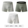 Populares Pantalones Cortos Casuales de Verano para Hombre de Algodón Peinado Transpirable. Ropa Interior de Algodón Puro para Hombre de Talla Grande de Gama Alta en Stock