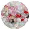 Cuentas Espaciadoras de Ábaco Resina Chispeante Estrellada 6*10 Pulsera DIY Collar Accesorios para Ropa Fabricante Venta al por Mayor en Stock