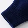 2026 Nuevo Suéter Cardigan con Cremallera y Hombros Caídos para Niños Otoño/Invierno, Ropa Exterior de Punto de Cuello Alto Medio para Niños Grandes