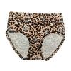 Ropa Interior Sexy para Mujer Tallas Grandes Estilo Copa de Vino con Estampado de Leopardo Europeo y Americano