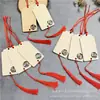 Tarjetas de Deseos, Etiquetas de Madera, Etiquetas Colgantes de Bendición para Árboles, Decoraciones Festivas para Lugares Pintorescos, Pequeños Carteles de Madera en Blanco Hechos a Mano, Etiquetas de Paz, Tarjetas de Deseos