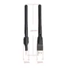 Placa de rede sem fio USB 150M receptor wifi adaptador sem fio portátil mini MT7601 set top box