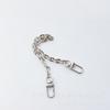 Corrente Achatada de 7mm de Largura com Fecho Lagosta Fecho para Joias DIY Acessórios para Bolsa Porta-Moedas Corrente de Ferro O-Ring Prensado Plano com Fivela 15#