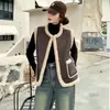 Chaleco de Piel de Cordero Gamuzada con Pelo para Mujer, Ropa Exterior Versátil, Nuevo Otoño 2026