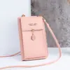Direto da fábrica Moda japonesa e coreana bolsa para celular estudante mini zíper multifuncional grande capacidade ombro pequena bolsa carteira