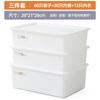 Caja de Almacenamiento para Ropa Interior, Artículos Íntimos Domésticos con Tapa, Caja para Sujetadores y Calcetines, Caja de Almacenamiento para Artículos Íntimos Dividida a Prueba de Polvo, Cesta de Almacenamiento Varios