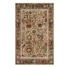 Tapete persa estilo vintage para sala de estar, quarto, varanda, cabeceira da cama, hall de entrada; tapete de chão à prova de poeira, resistente à sujeira, resistente ao desgaste, antiderrapante