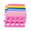Herramienta para Uñas Individuales Esponja Separador de Dedos del Pie EVA Corazón de Melocotón Separador de Dedos del Pie Artefacto para Esmalte de Uñas Algodón Separador de Dedos del Pie