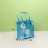 Bolsa de Regalo Transparente Pequeña Fresca de Mano, Bolsa de Regalo de Cumpleaños de Souvenir Linda, Bolsa de Mano para el Día del Maestro