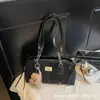 Bolsa Tote Casual para Mujer de Gran Capacidad Portátil Bolso de Hombro 2025 Estilo Coreano Casual Bolso Baguette Nuevo de Invierno para Mujer