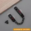 Fechadura de Corrente Anti-Roubo de Botão de Aço Inoxidável Sem Furo para Porta, Uso em Hotel e Residência, Fechadura de Corrente Anti-Roubo para Segurança de Porta