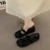 Primer Encuentro con los Elegantes y Suaves Mocasines de Malla de Ji Xiaoxiang, Zapatos de Hada, Mocasines con Lazo Primavera/Verano 2026