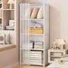 Tela a Prueba de Polvo Armario Dormitorio Casa de Alquiler Hogar Dormitorio Armario Pequeño Simple Mesita de Noche Almacenamiento de Ropa Estante de Almacenamiento