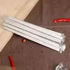Tigelas e pratos descartáveis espessados de casca de arroz, resistentes ao calor, disponíveis em conjuntos de duas ou cinco peças, embalados individualmente, um item de louça popular no TikTok