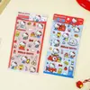 Yuemu Stationery Auténtico Sanrio Hello Kitty Serie Vitalidad Pegatinas de Transferencia Niños Bricolaje Dibujos Animados Gato Kt Decoración