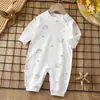 Mameluco para Bebé Algodón Puro Categoría a Ropa para Primavera y Otoño para Recién Nacidos Ropa de Gateo de Manga Larga para Bebé Niño y Niña Ropa para el Hogar Pijamas