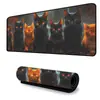 Alfombrilla de Ratón Linda de Gato Más Vendida de Amazon Transfronteriza Alfombrilla de Escritorio Linda Grande Alfombrilla Espesa para Teclado de Computadora de Escritorio