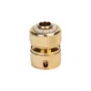 Conector de mangueira de entrada de água para lavadora de carro doméstica todo em cobre 4 vias de distribuição de água 6 bicos conector rápido bico da mangueira de entrada de água