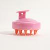 Escova de Shampoo de Silicone Massagem Adulto Limpador de Shampoo Redonda Banho Pente Escova Dente Beleza Ferramenta de Cabeleireiro
