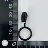 No disponible en stock. Tirador de Cremallera de Nylon con 3 Tiradores para Cremalleras de Sábanas y Fundas de Edredón Accesorios Tirador de Aleación de Zinc Negro