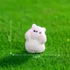 Manualidades creativas de paisajes en miniatura: lindas figuritas de conejito y oso, paisajismo de casa en el árbol de jardinería, accesorios decorativos DIY, adornos pequeños