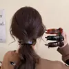 Pasador para Cola de Caballo Alta Estilo Nuevo 2025 para Mujer Pinza para Parte Trasera de la Cabeza Pasador Vertical de Temperamento Pinza de Pico de Pato Pinza Pinza para el Cabello