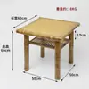 Silla de Bambú de Sichuan al por Mayor Taburete Respaldo Silla Tejido de Bambú Hecho a Mano Antiguo Hogar Niños Taburete Pequeño de Bambú Tejido