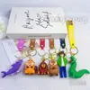 Llavero de Muñeca Plan de Transformación de Dibujos Animados Llavero de Coche Colgante Decoración para Bolso de Pareja Regalo Venta al por Mayor