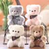 Celebridade da Internet 4 polegadas Brinquedo de Pelúcia Pingente Boneca Cachorrinho Ursinho de Pelúcia Coelho Bolsa de Presente Acessório de Chaveiro