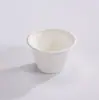 Cajas desechables para salsas, tazas de pulpa espesada para condimentos, tazas pequeñas de degustación, biodegradables y ecológicas, con tapas