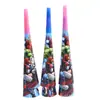 Conjunto de Festa Infantil de Aniversário dos Vingadores Bandeirola Copo de Papel Prato de Papel Máscara Conjunto de Louça de Mesa para Festa