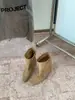 Botas de Cavaleiro Quadradas de Camurça Plissadas para Aumento de Altura Outono/Inverno 2026 Botas na Altura da Panturrilha da Moda