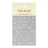 Redanco nuevo 5D relieve en concha de viento ligero pequeño flor silvestre pegatinas de uñas pegatinas de uñas estéreo He-1099