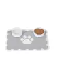 Tapete para Alimentación de Gatos y Perros Transfronterizo, Tapete Absorbente a Prueba de Derrames de Tierra de Diatomeas, Secado Rápido, Fácil Cuidado, Tapete Antideslizante para Alimentación