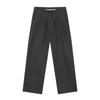MTLCLOTHES ropa de hombre otoño nuevo recto básico plisado corte tridimensional color liso pantalones casuales tendencia