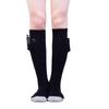 Calcetines calefactores transfronterizos, calcetines eléctricos cálidos de invierno, calcetines fríos de tubo largo con carga USB, calcetines calefactores de invierno para hombres y mujeres.