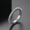 Anillo de Diamante Super Flash Pag&Mag Anillo de Plata S925 Boca Cerrada Estilo Coreano Moda Casual Fabricante Mayorista de Joyería de Plata