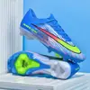 Zapatos de fútbol de caña baja 17 Putian transfronterizos para hombres y mujeres, con tacos para estudiantes y adultos, para entrenamiento en césped artificial, zapatos de fútbol AG con tacos largos