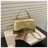 Bolso Cuadrado Pequeño Casual de Hombro Único con Superficie de Espejo Brillante, Modelo Nuevo 2026, de Moda y Elegante para Mujer