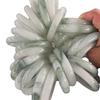 Una generación de jade de seda dorada natural de Xinjiang, pulsera de esmeralda de Tianshan, pulsera de jade con flor flotante, jade color jade, jade hielo, belleza