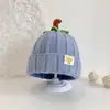 Gorro de Calabaza de Invierno Gorro de Punto para Bebé Gorro de Lana Cálido de Color Caramelo para Niños, Hombres y Mujeres para Niños y Niñas Lindo y Versátil