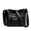 Bolso Bandolera Nuevo Estilo Patchwork con Costuras Vintage, Compartimentos Multicapa, Bolso de Hombro Único, Superventas Transfronterizo, Bolso Sencillo para el Día a Día de Mujer