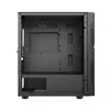 Caja de Computadora de Cuerpo Ancho Pingtouge M1 Transfronteriza Escritorio Malla de Escritorio Refrigeración por Agua Vidrio Juego Caja Completamente Transparente