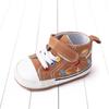 Sapatos de lona para bebê de 0 a 1 ano, sapatos de lona de cano alto para bebê, sapatos de lona bordados para primavera e outono, sapatos de bebê, atacado BC2302