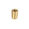Base de cobre para manualidades, base pequeña para bandeja, patas, nogal negro norteamericano, madera maciza, adorno cónico, accesorios de cobre