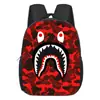 Mochila Escolar Nueva Modelo Tiburón Transfronteriza para Niños Estudiante Portátil Gran Capacidad Guardería Mochila Reductora de Carga Almacenamiento Venta al por Mayor