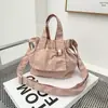 Bolso Cruzado Dopamina Dumpling Singapur Bolso Cruzado Dulce Plátano Bolso Tote Mini Bloque de Color Nuevo Otoño 2025 para Mujer