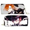 Estuche con Cremallera de Anime Estuche para Lápices Wen Hao Perro Salvaje Hermosa Chica Guerrero Dragon Ball Hombre Motosierra JOJO Qi