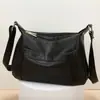 Bolsa Transfronteiriça de Couro Genuíno 2026 Nova Moda Versátil Bolsa Feminina de Ombro Único Couro Bovino de Primeira Camada Grande Capacidade Casual Bolsa Transversal