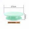 Plástico PP Plato Giratorio para Pasteles Mesa de Decoración Giratoria 360 Grados Decoración de Pasteles Mesa Giratoria de Decoración Herramienta de Decoración